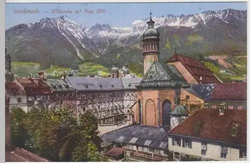 (7154) AK Innsbruck, Hofkirche, Frau Hitt, um 1911