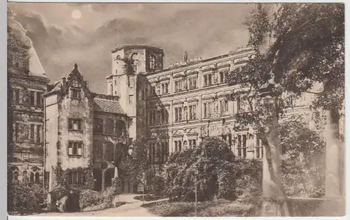 (7047) AK Heidelberg, Schlosshof, vor 1945