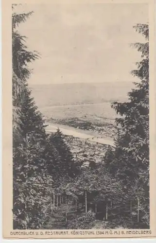 (7015) AK Königstuhl, Odenwald, vor 1945