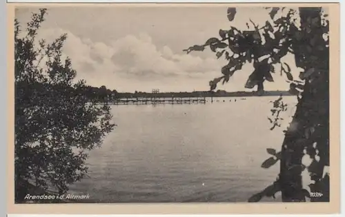 (6993) AK Arendsee, Altmark, vor 1945