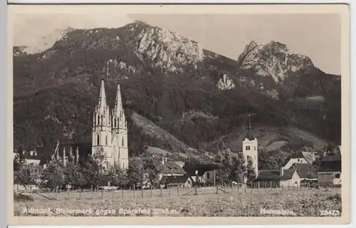 (6940) Foto AK Admont, Steiermark, Sparafeld, Hahnstein, um 1929