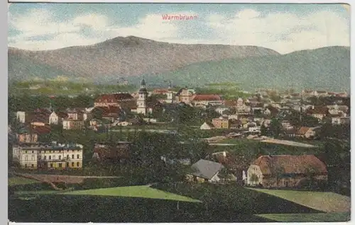 (6938) AK Bad Warmbrunn, Schlesien, Cieplice Slaskie-Zdroj, vor 1935