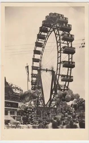 (6865) Foto AK Wien, Riesenrad im Prater 1940er