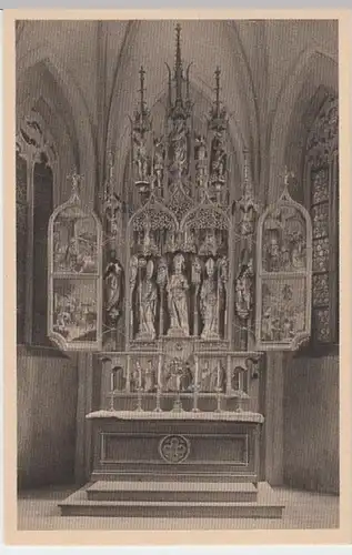 (6821) AK Kaufbeuren, St. Blasiuskirche, Altar, vor 1945