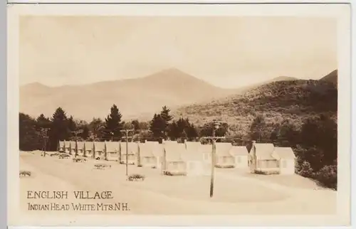 (6807) Fotov AK Indian Head, White Mountains N.H., English village 1936