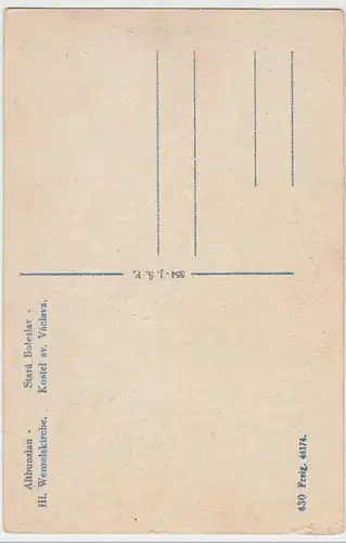 (6766) AK Stará Boleslav, Altbunzlau, Hl. Wenzelskirche vor 1945