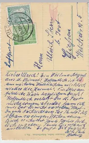 (6788) AK Schreiberhau, Niederschl., Kocheltal, Reifträger, gel. 1953