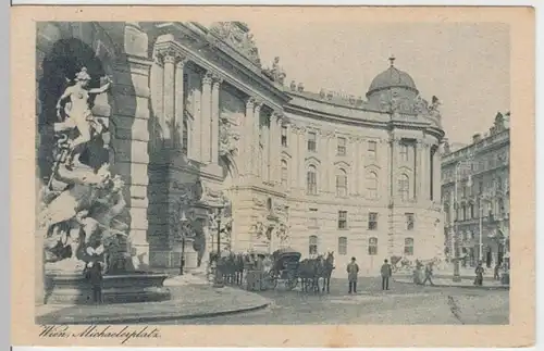 (6742) AK Wien, Michaelerplatz 1925
