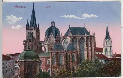 (6627) AK Aachen, Dom 1910/20er