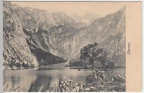 (6605) AK Obersee, Königssee, Schönau, bis 1905