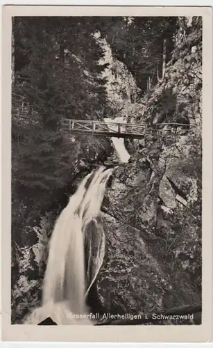 (6572) Foto AK Oppenau, Allerheiligen-Wasserfall 1937