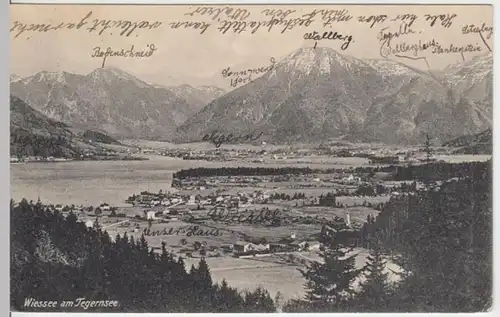 (6565) AK Bad Wiessee, Tegernsee, vor 1945