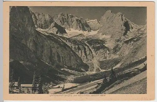 (6554) AK Höllentalanger, Unterkunftshütte, Höllentalangerhütte 1943