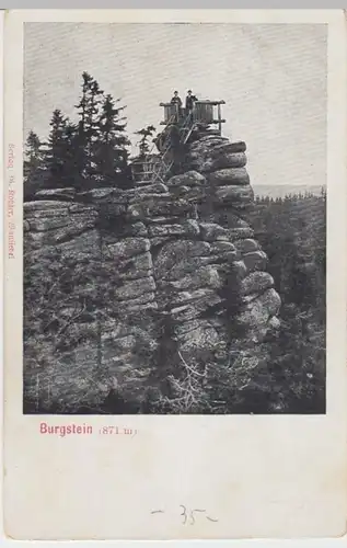 (6550) AK Burgstein, Fichtelgebirge, vor 1945