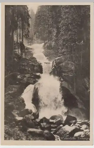 (6544) Foto AK Triberg im Schwarzwald, Triberger Wasserfälle 1929