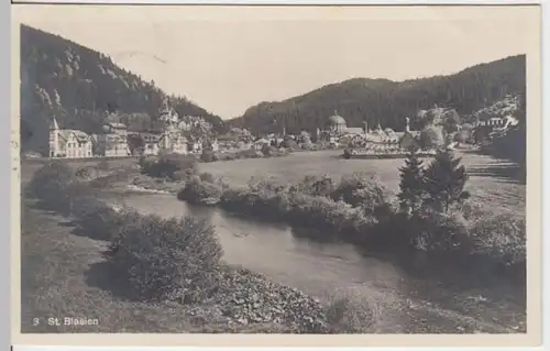 (6526) Foto AK St. Blasien, Ortsansicht, Dom 1927