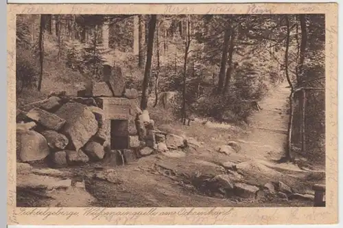 (6515) AK Ochsenkopf, Fichtelgebirge, Weißmainquelle, vor 1945