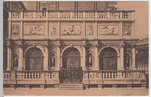 (6502) AK Venedig, Venezia, Loggetta, vor 1945