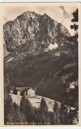 (6432) Foto AK Geisalpe mit Rubihorn, Bayr. Allgäu 1942