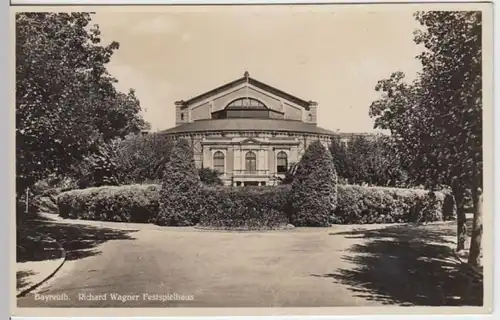 (6431) Foto AK Bayreuth, Richard Wagner Festspielhaus 1934