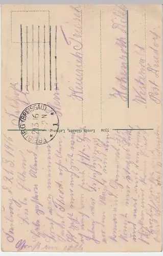 (6423) AK Freiburg im Breisgau, Münster, Feldpost 1916