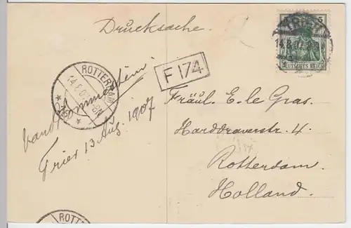 (6408) AK Trier, Porta Nigra 1907