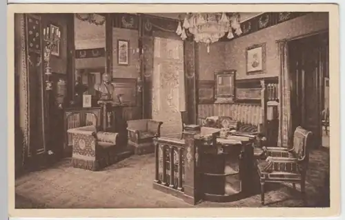 (6379) AK Leipzig, Hotel Hauffe, Empiresalon, vor 1945