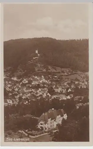 (6378) Foto AK Bad Liebenzell, Panorama, Sonderstempel 1927