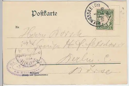 (6374) AK Königssee, Schönau 1904