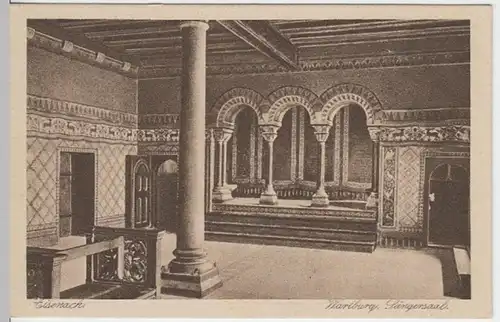 (6367) AK Eisenach, Thür., Wartburg, Sängersaal, bis 1926