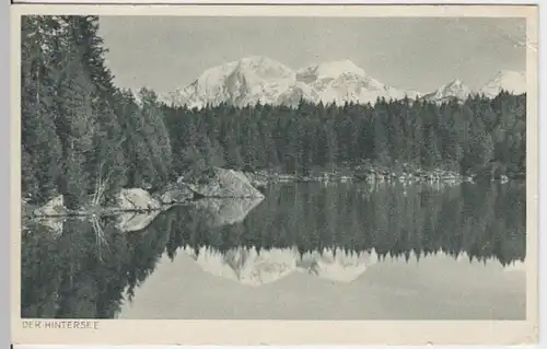 (6331) AK Ramsau bei Berchtesgaden, Hintersee, Göll 1939