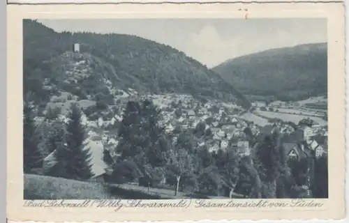 (6320) AK Bad Liebenzell, Panorama 1932