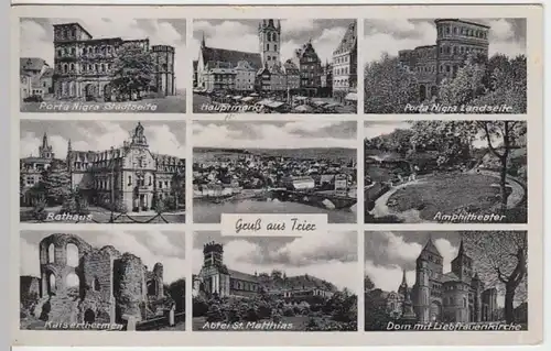 (6276) AK Trier, Mehrbildkarte 1943