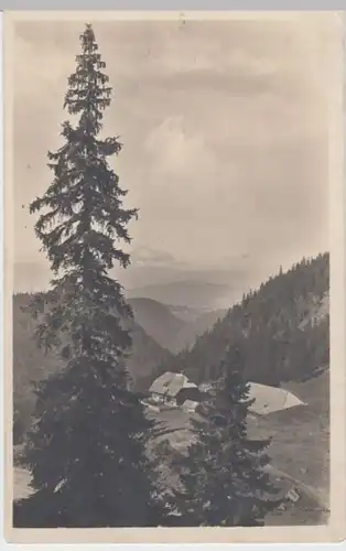 (6249) Foto AK Feldberg, Schwarzwald, Zastlerhütte, vor 1945