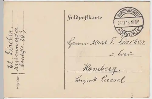 (6231) Feldpostkarte 1916