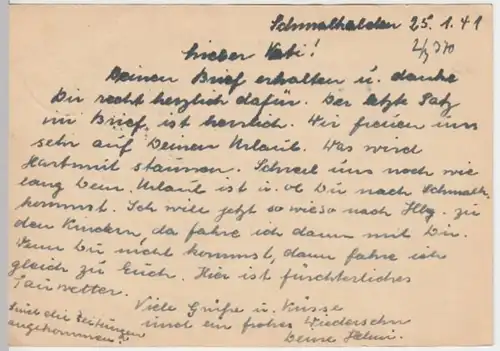 (6136) Feldpostkarte, Feldpost Nr. 16295, 1941