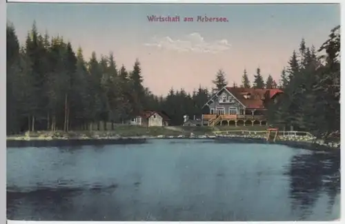 (3257) AK Bayerisch Eisenstein, Arberseehaus, vor 1945