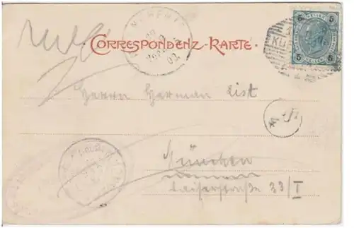 (3221) AK Kaisergebirge, Pfandlhof 1903