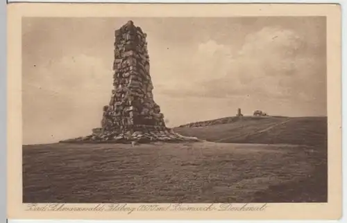 (3198) AK Feldberg, Schwarzw., Bismarckdenkmal, vor 1945