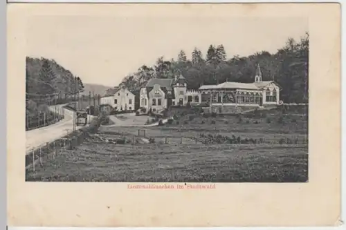 (3153) AK Aachen, Gasthaus Neu-Linzenshäuschen im Aachener Wald 1908
