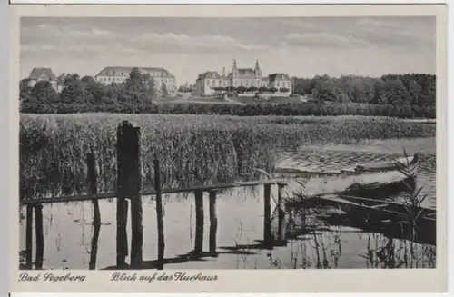 (3131) AK Bad Segeberg, Blick auf das Kurhaus 1943