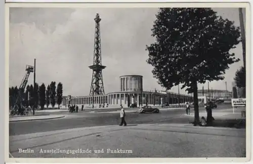 (3102) AK Berlin, Ausstellungsgelände und Funkturm 1937
