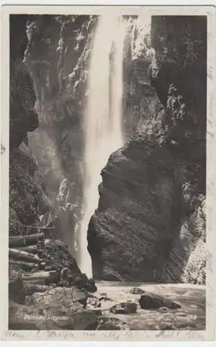 (3064) Foto AK Partnachklamm 1932