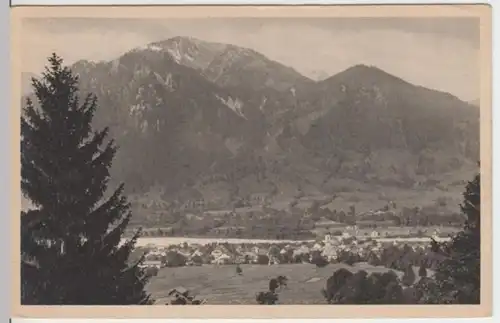 (3048) AK Lenggries, Panorama, Brauneck 1923