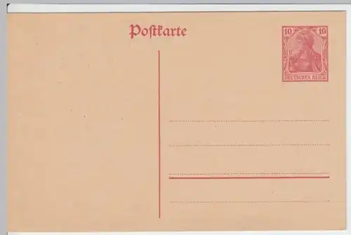 (3015) Postkarte Ganzsache Deutsches Reich 1910er