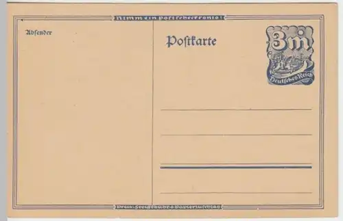 (2995) Postkarte Ganzsache Deutsches Reich 1910/20er