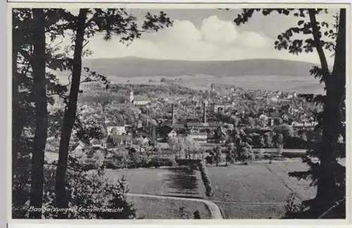 (2968) AK Bad Salzungen, Panorama 1937