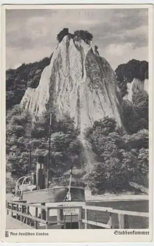 (2943) AK Stubbenkammer, Königsstuhl, Anlegebrücke 1935