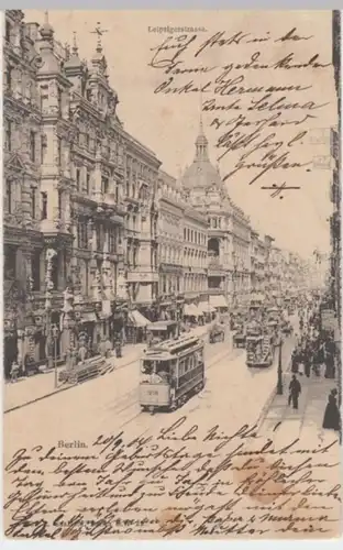 (2908) AK Berlin, Leipzigerstr. 1904