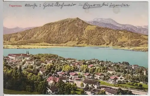 (2874) AK Tegernsee, Panorama 1911-19